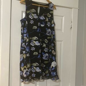 Beige by Eci  embroidered dress.